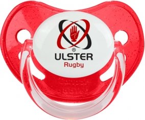 Ulster Sucette Physiologique Rouge à paillette