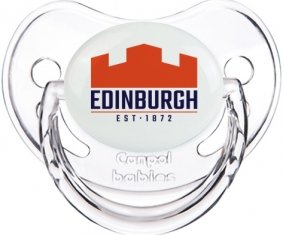 Edinburgh Rugby Sucette Physiologique Transparent classique