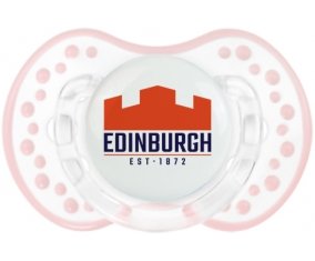 Edinburgh Rugby Sucette LOVI Dynamic Retro-blanc-rose-tendre classique