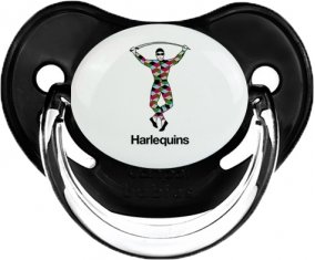 Harlequins Sucette Physiologique Noir classique
