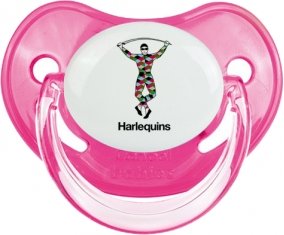 Harlequins Sucette Physiologique Rose classique