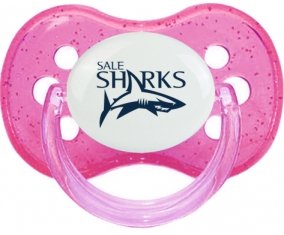 Sale Sharks Sucette Cerise Rose à paillette