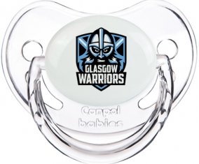 Glasgow Warriors Rugby Sucette Physiologique Transparent classique