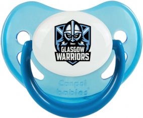 Glasgow Warriors Rugby Sucette Physiologique Bleue phosphorescente
