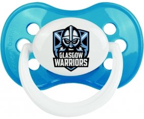 Glasgow Warriors Rugby Sucette Anatomique Cyan classique