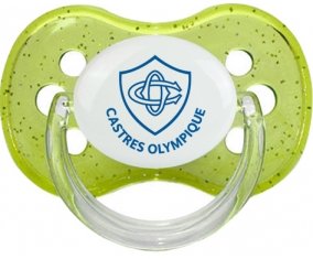 Castres Olympique Sucete Cerise Vert à paillette