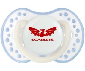 Llanelli Scarlets Sucette LOVI Dynamic Blanc-cyan classique