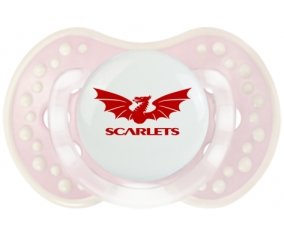 Llanelli Scarlets Sucette LOVI Dynamic Retro-rose-tendre classique