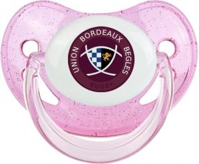 Bordeaux Begles Sucette Physiologique Rose à paillette