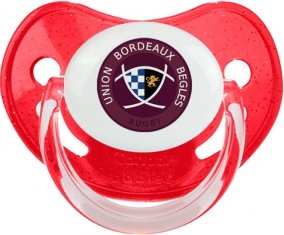 Bordeaux Begles Sucette Physiologique Rouge à paillette