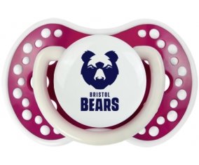 Bristol Bears Rugby Tétine LOVI Dynamic Fuchsia phosphorescente