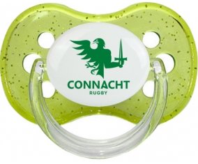 Connacht Rugby Sucette Cerise Vert à paillette