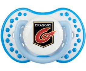 Newport Gwent Dragons Tétine LOVI Dynamic Blanc-bleu phosphorescente