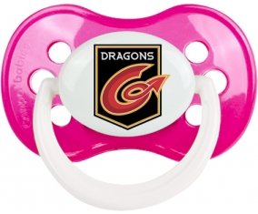 Newport Gwent Dragons Sucette Anatomique Rose foncé classique