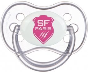 Stade Français Tétine Anatomique Transparente classique