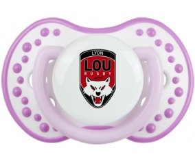 Lyon LOU Rugby Sucette LOVI Dynamic Blanc-mauve classique
