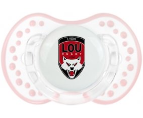 Lyon LOU Rugby Sucette LOVI Dynamic Retro-blanc-rose-tendre classique
