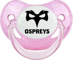 Ospreys Sucette Physiologique Rose à paillette