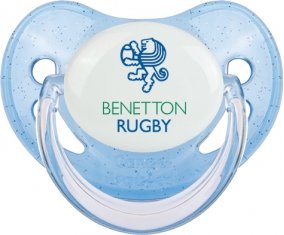 Benetton Treviso Sucette Physiologique Bleue à paillette
