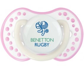Benetton Treviso Sucette LOVI Dynamic Blanc-rose phosphorescente