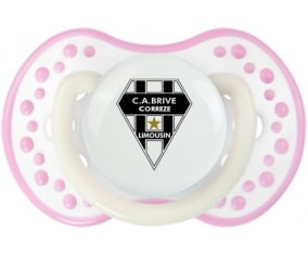 CA Brive Corrèze Tétine LOVI Dynamic Blanc-rose phosphorescente