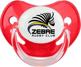 Zebre RC Sucette Physiologique Rouge à paillette
