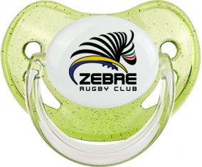 Zebre RC Sucette Physiologique Vert à paillette