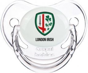 London Irish Sucette Physiologique Transparent classique