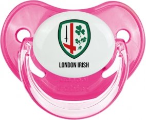 London Irish Sucette Physiologique Rose classique