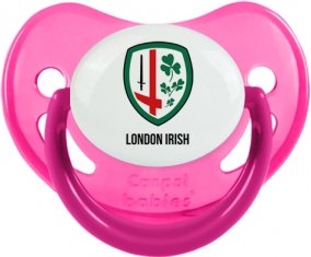 London Irish Sucette Physiologique Rose phosphorescente