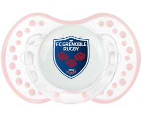 FC Grenoble Rugby Sucete LOVI Dynamic Retro-blanc-rose-tendre classique