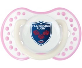 FC Grenoble Rugby Sucete LOVI Dynamic Blanc-rose phosphorescente