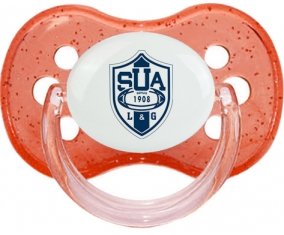 SU Agen L&G Sucette Cerise Rouge à paillette