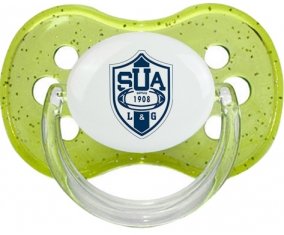 SU Agen L&G Sucette Cerise Vert à paillette