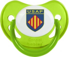 USA Perpignan Sucette Physiologique Vert phosphorescente