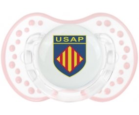 USA Perpignan Sucette LOVI Dynamic Retro-blanc-rose-tendre classique