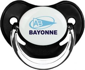 Aviron Bayonnais Rugby Sucette Physiologique Noir classique