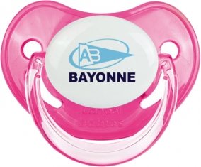 Aviron Bayonnais Rugby Sucette Physiologique Rose classique