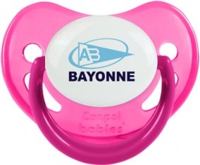 Aviron Bayonnais Rugby Sucette Physiologique Rose phosphorescente