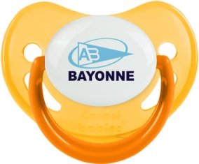 Aviron Bayonnais Rugby Sucette Physiologique Jaune phosphorescente