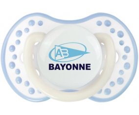 Aviron Bayonnais Rugby Sucette LOVI Dynamic Blanc-cyan classique
