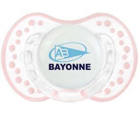 Aviron Bayonnais Rugby Sucette LOVI Dynamic Retro-blanc-rose-tendre classique