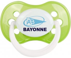 Aviron Bayonnais Rugby Sucette Anatomique Vert classique