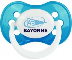 Aviron Bayonnais Rugby Sucette Anatomique Cyan classique