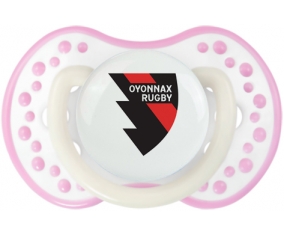 Oyonnax Rugby Tétine LOVI Dynamic Blanc-rose phosphorescente