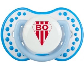 Biarritz Olympique Sucette LOVI Dynamic Blanc-bleu phosphorescente