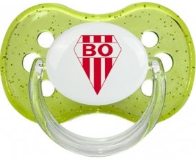 Biarritz Olympique Sucette Cerise Vert à paillette