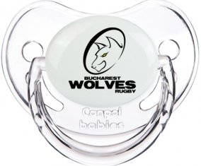 Bucarest Wolves Sucette Physiologique Transparent classique