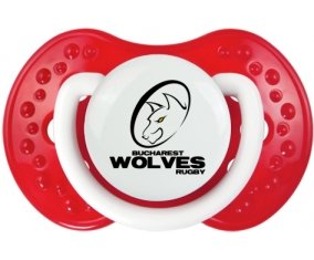 Bucarest Wolves Sucette LOVI Dynamic Blanc-rouge classique