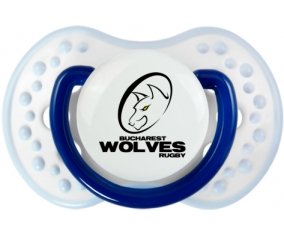Bucarest Wolves Sucette LOVI Dynamic Marine-blanc-bleu classique